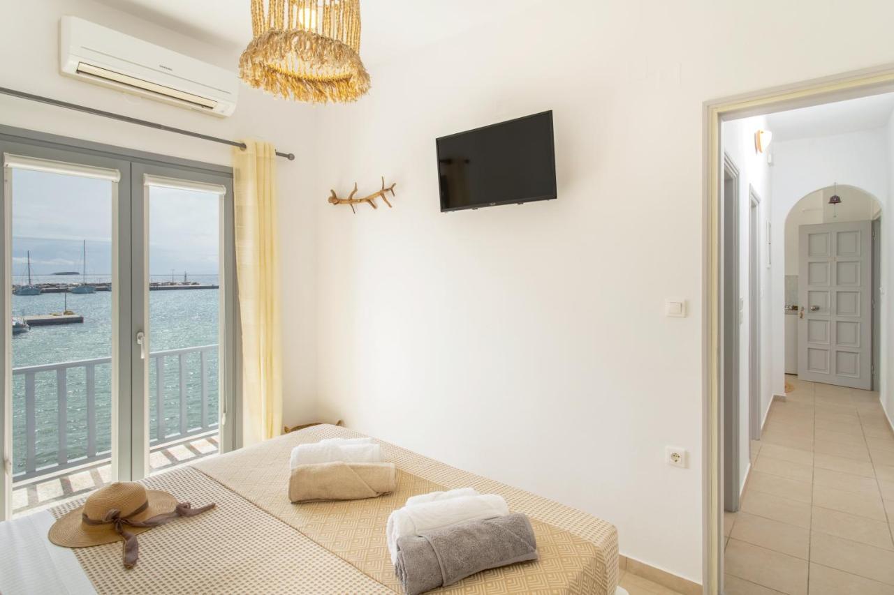 Yialos Rooms Piso Livadi Ngoại thất bức ảnh